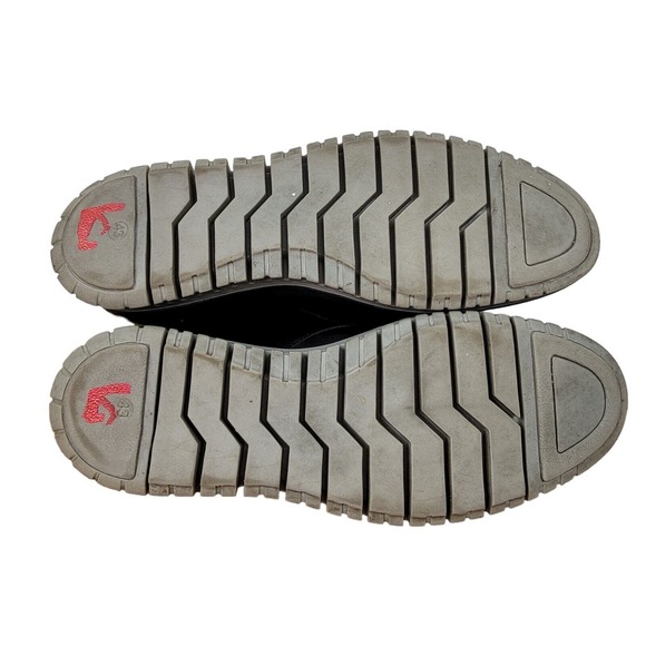 Ortiz & Reed Heritage Leather Chukka Boots Mens Size 10 Lace Up Black Arms - Picture 6 of 10